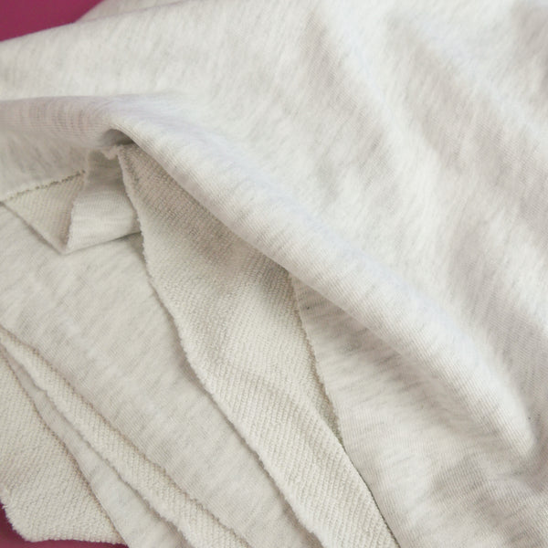 French Terry Sweatshirting | Snow Marle