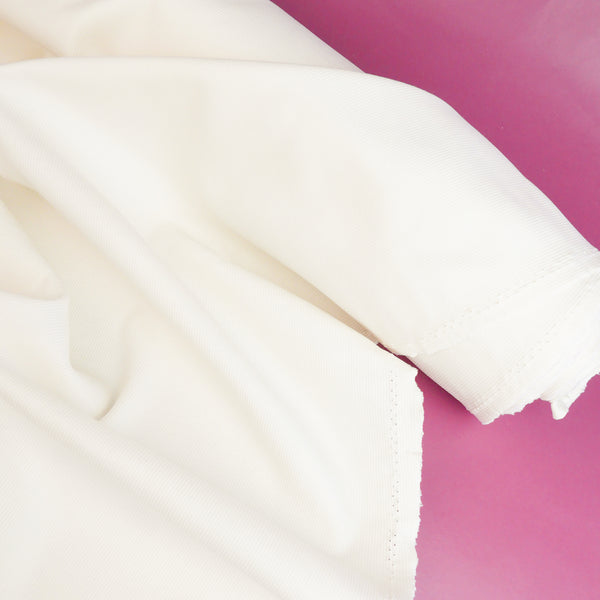 Korean Cotton Ribbing | Off-White #9