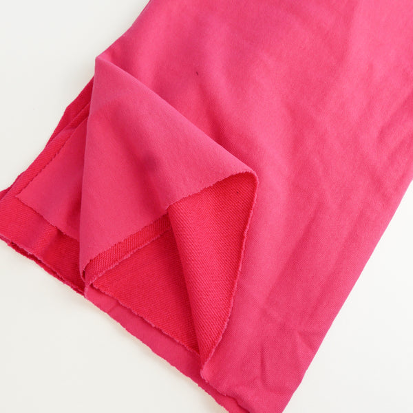 French Terry Sweatshirting | Electric Pink