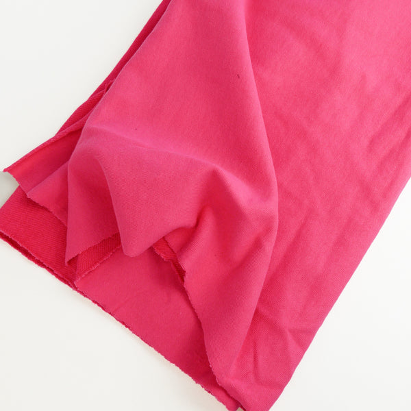 French Terry Sweatshirting | Electric Pink