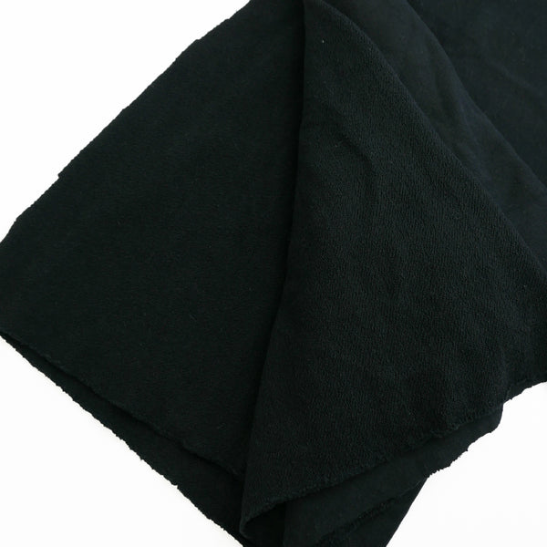 French Terry Sweatshirting | Classic Black