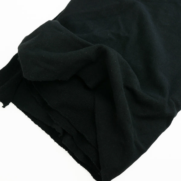 French Terry Sweatshirting | Classic Black