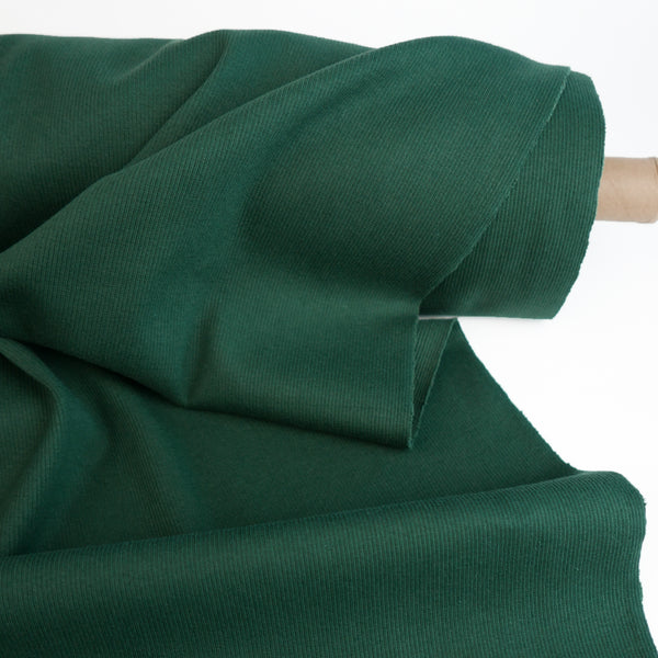 Korean Cotton Ribbing | Pine #4