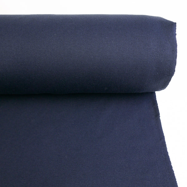 Korean Cotton Ribbing | Navy #2