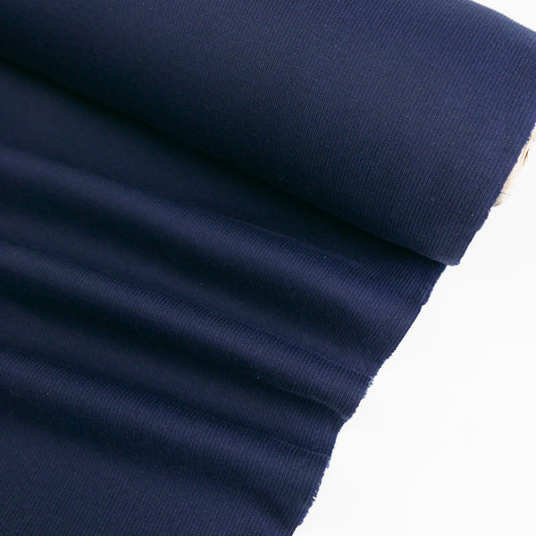 Korean Cotton Ribbing | Navy #2
