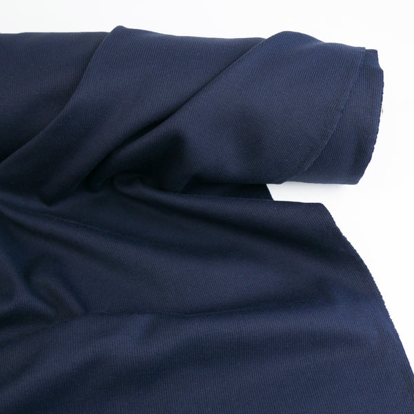 Korean Cotton Ribbing | Navy #2