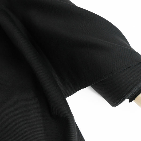 Korean Cotton Ribbing | Black #1