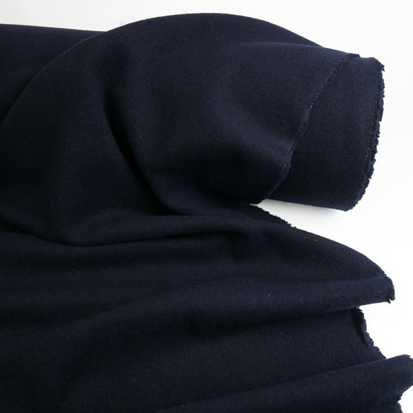 Italian Wool Coating - Midnight