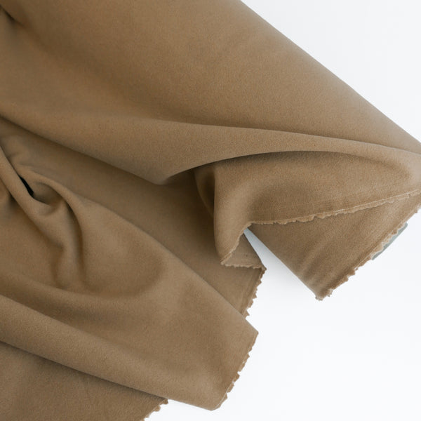 Italian Wool Coating - Camel
