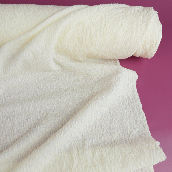 Italian Merino Jacquard Knit - Marshmellow