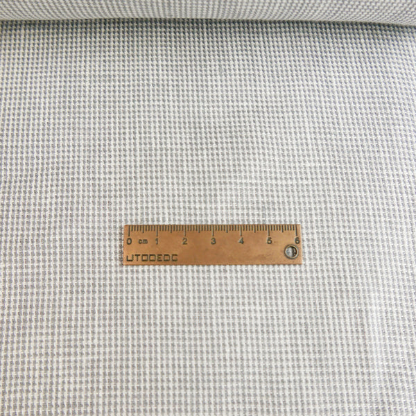 Raya - Mini Basket Weave Linen | Pebble