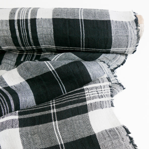 Mignon - European Yarn-Dyed Linen | Plaid