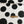 Kusama - Screen-Printed Linen | Black