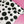 Kusama - Screen-Printed Linen | Black
