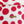 Kusama - Screen-Printed Linen | Cherry (LAST CUT - 2M)