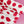 Kusama - Screen-Printed Linen | Cherry (LAST CUT - 2M)