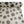 Rocco - Screen-Printed Linen Gauze | Black Spot