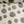 Rocco - Screen-Printed Linen Gauze | Black Spot