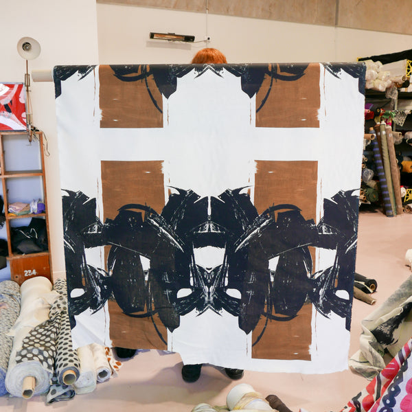 Bombay - Screen-Printed Linen | Cat