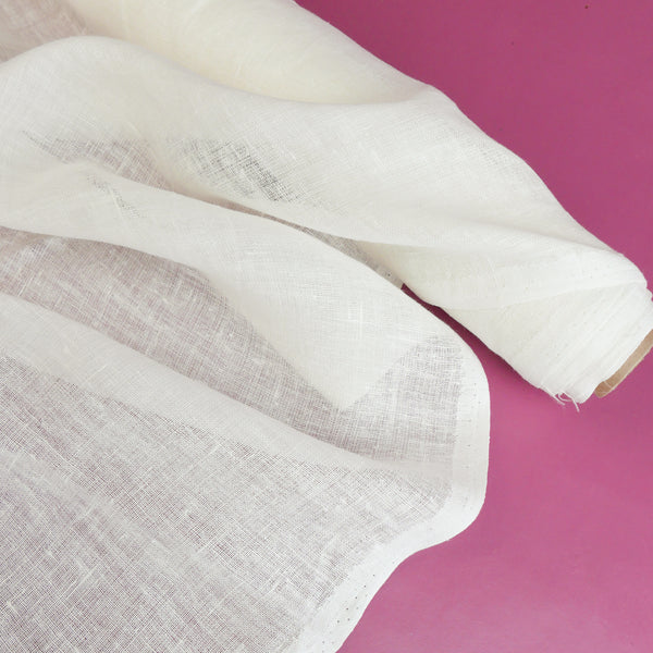 Antoine - European Linen Gauze | Off-White