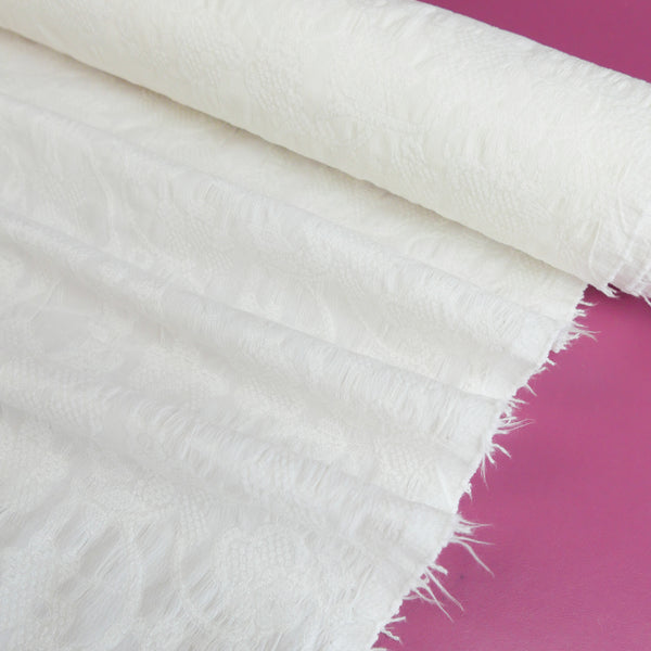 Ilena - Cotton Jacquard | Pearl