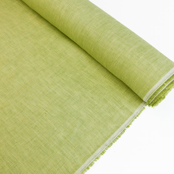 Jacob - European Linen Chambray | Wasabi