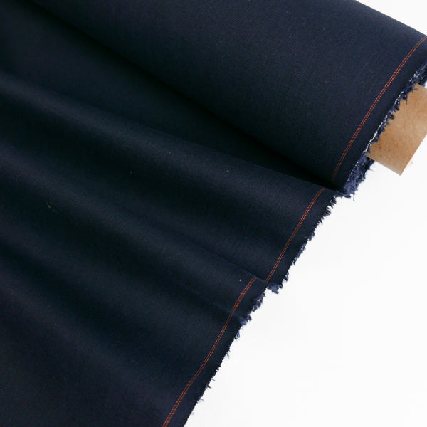 Lexi - High-Stretch Linen | Navy