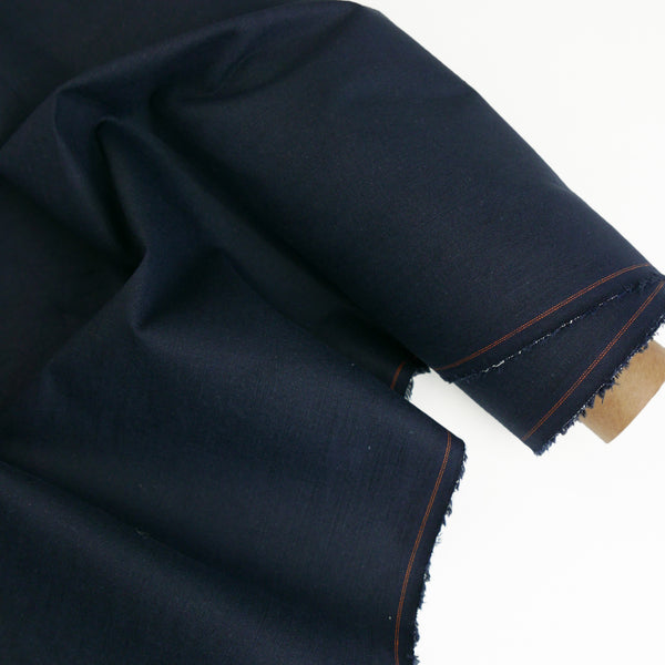 Lexi - High-Stretch Linen | Navy