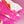 Bombay - Screen-Printed Linen | Pink Cat