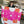 Bombay - Screen-Printed Linen | Pink Cat