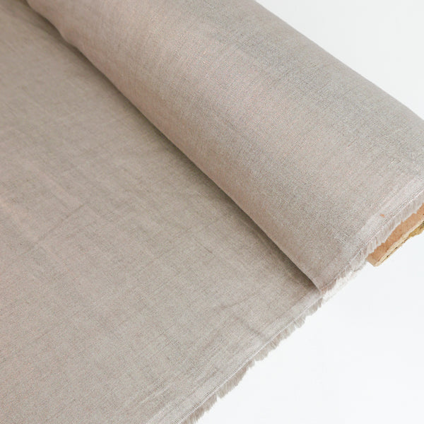 Ramona - European Foiled Linen | Rose