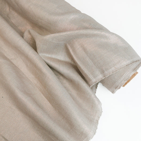 Ramona - European Foiled Linen | Rose