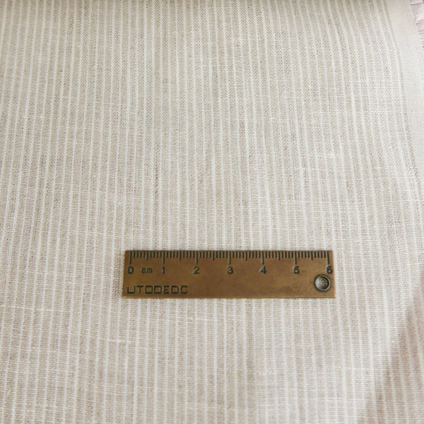 Fabiana - European Yarn-dyed Linen | Mini Stripe