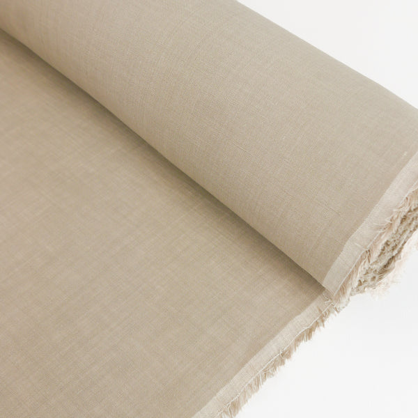 Gia - European Slubbed Linen | Oatmeal