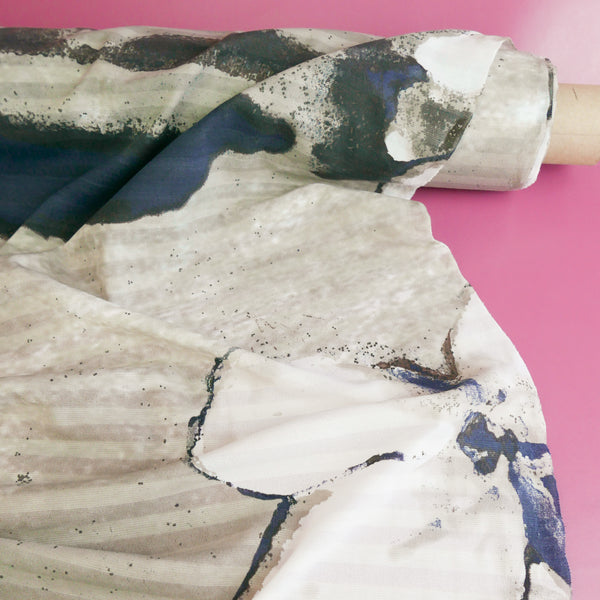 Australian Viscose Jacquard Knit | Oversized Floral