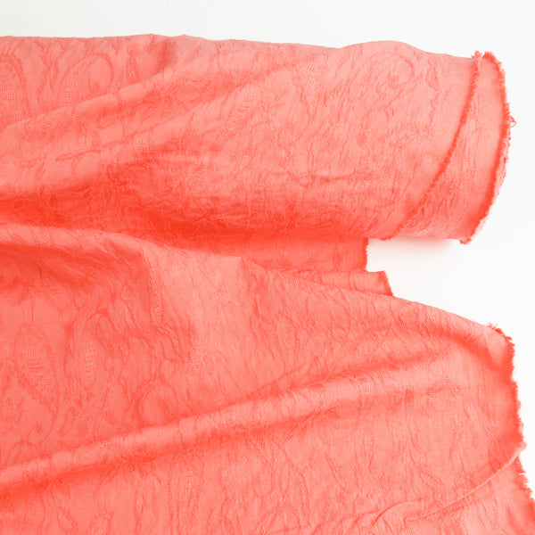 Serafina - Japanese Cotton Jacquard | Peach