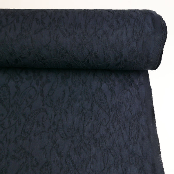 Serafina - Japanese Cotton Jacquard | Navy