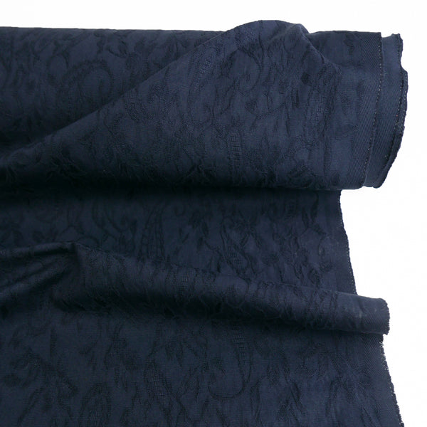 Serafina - Japanese Cotton Jacquard | Navy