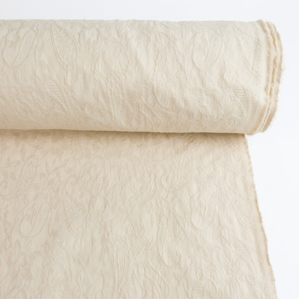 Serafina - Japanese Cotton Jacquard | Beige