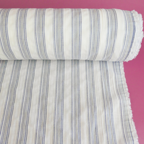 Ngaio - Japanese Embroidered Cotton Shirting