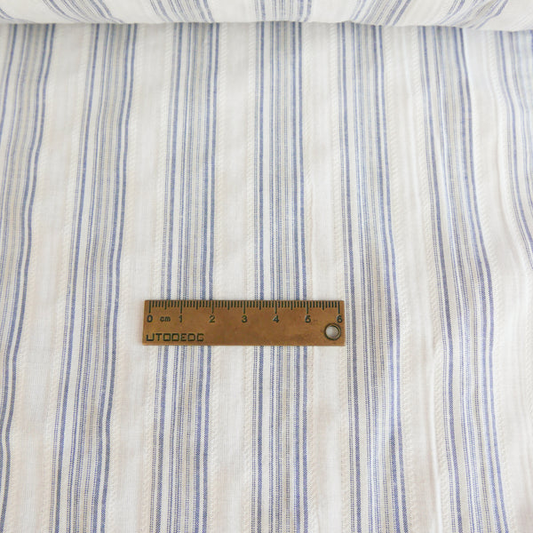 Ngaio - Japanese Embroidered Cotton Shirting