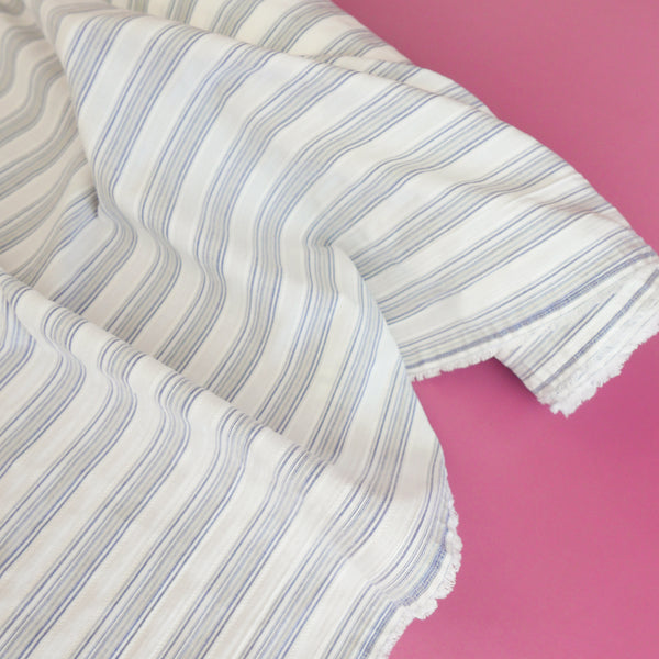Ngaio - Japanese Embroidered Cotton Shirting