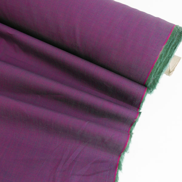 Rosalia - Shot Cotton Shirting | Grape (LAST CUT - 2.8M)