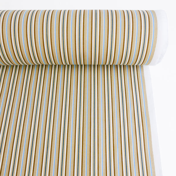 Federico - Printed Cotton Poplin | Mustard Seed