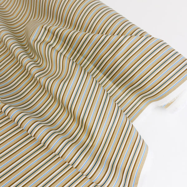 Federico - Printed Cotton Poplin | Mustard Seed