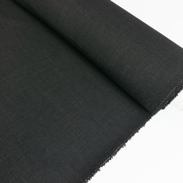 Madrid - Two-Way Stretch Merino Suiting | Charcoal