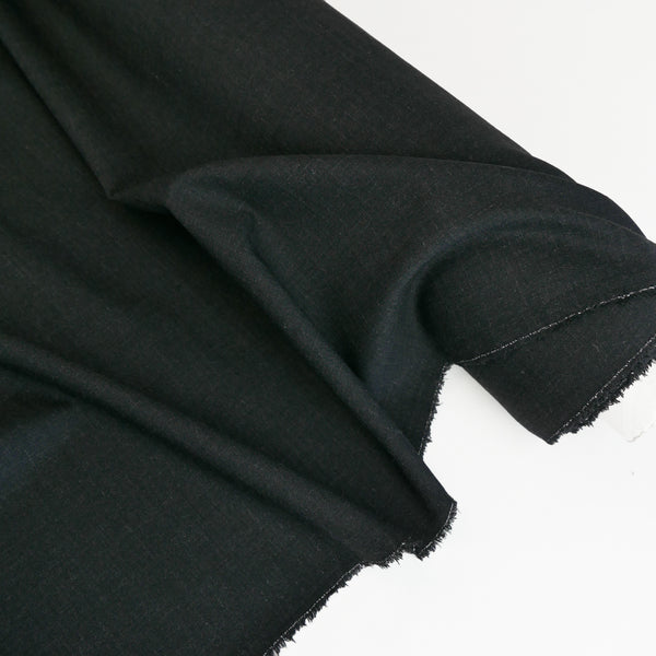 Madrid - Two-Way Stretch Merino Suiting | Charcoal