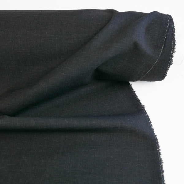 Madrid - Two-Way Stretch Merino Suiting | Charcoal