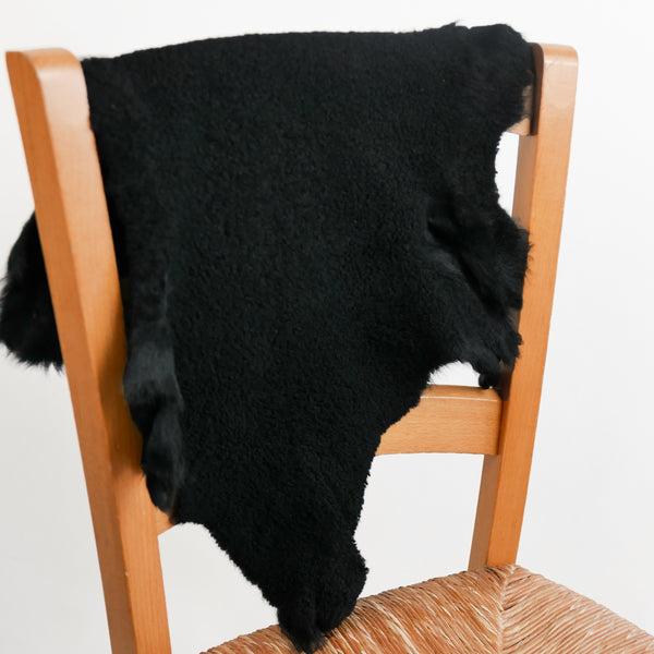 New Zealand Lamb Shearling | Black