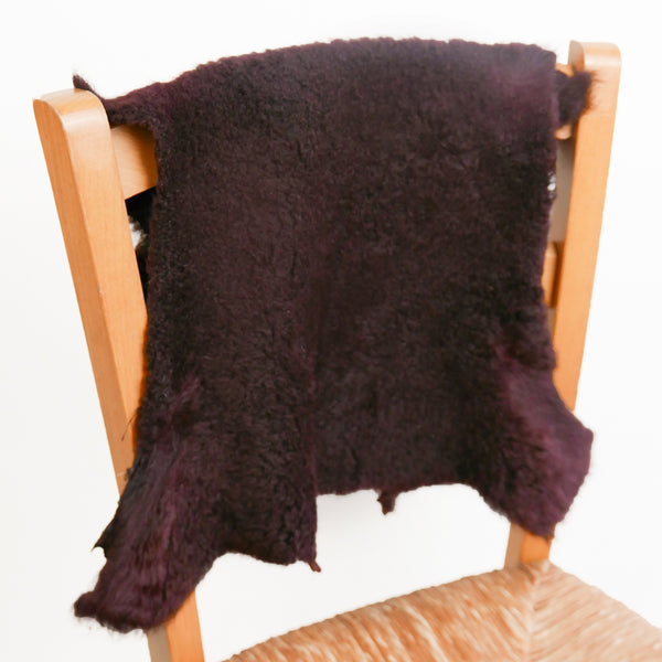 New Zealand Lamb Shearling | Merlot